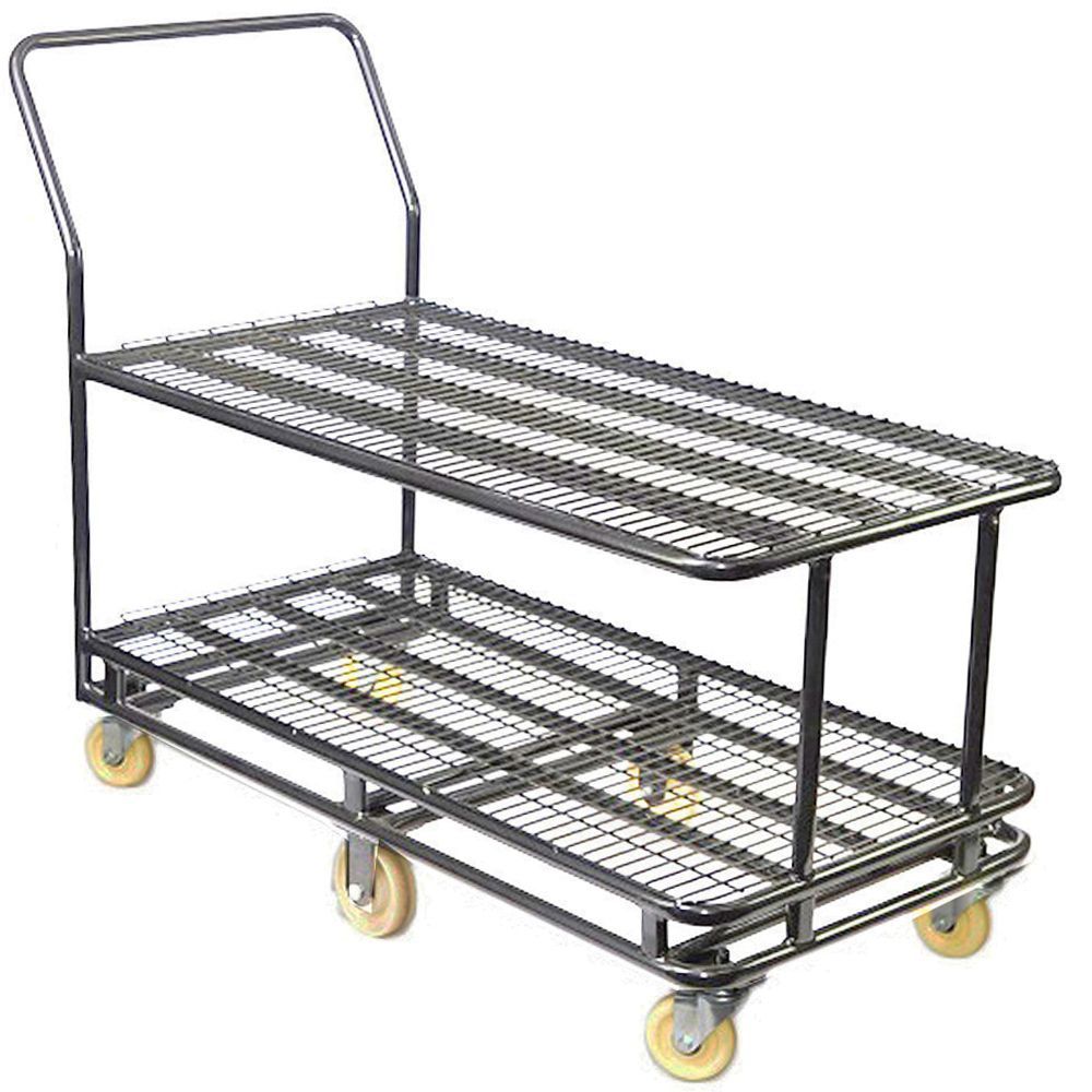 Image of TWIN DECK STOCK TROLLEY – LARGE