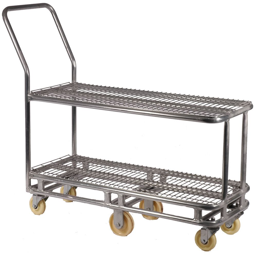 Image of TWIN DECK STOCK TROLLEY