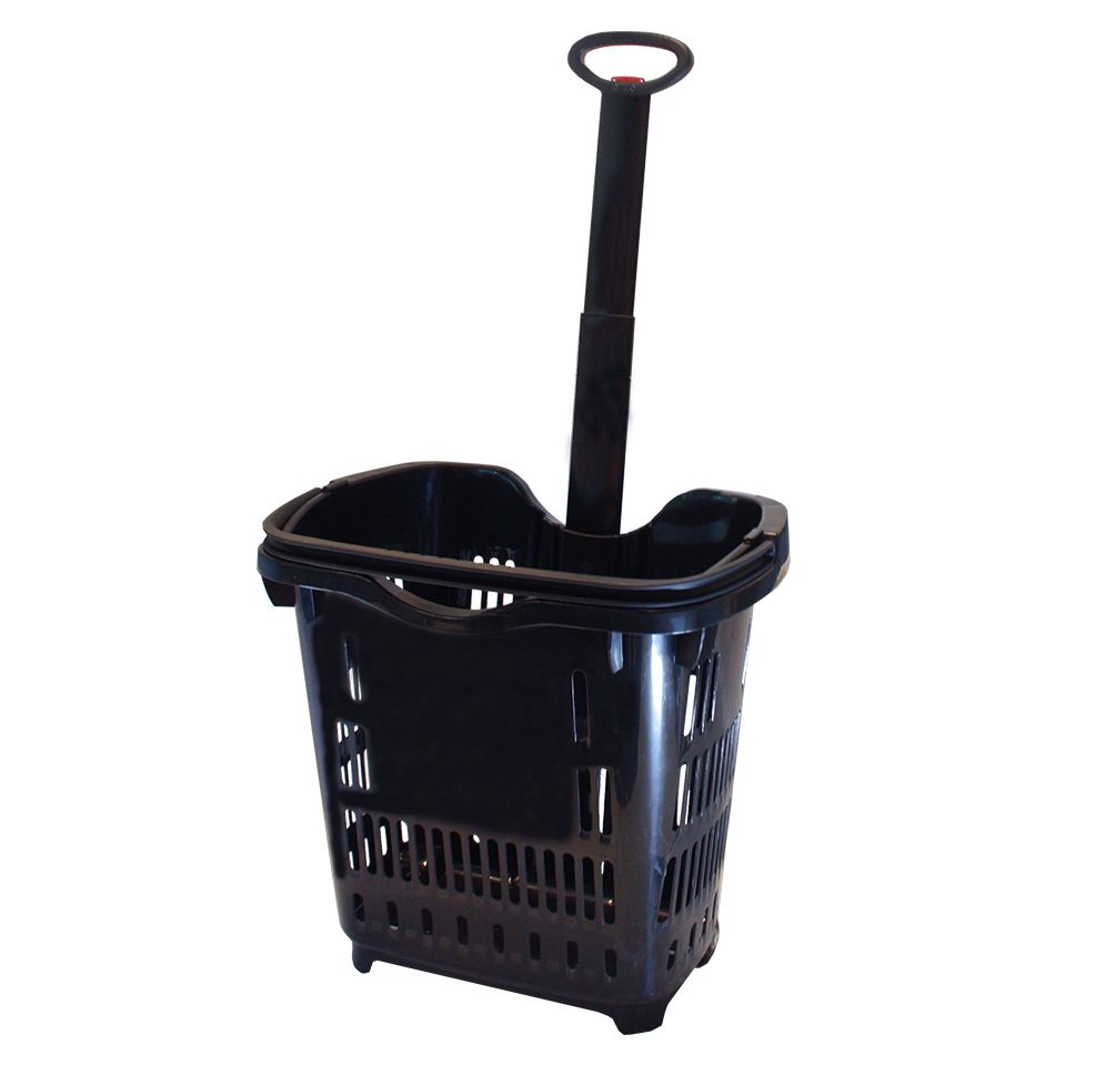 Image of Black Roller Basket